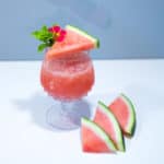 Gin tonic ou cocktail à la pastèque