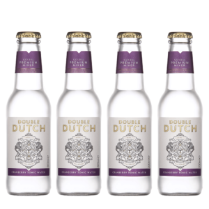 Bouteilles Double Dutch Cranberry Tonic Water