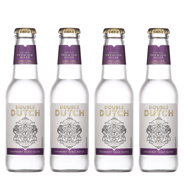 Bouteilles Double Dutch Cranberry Tonic Water