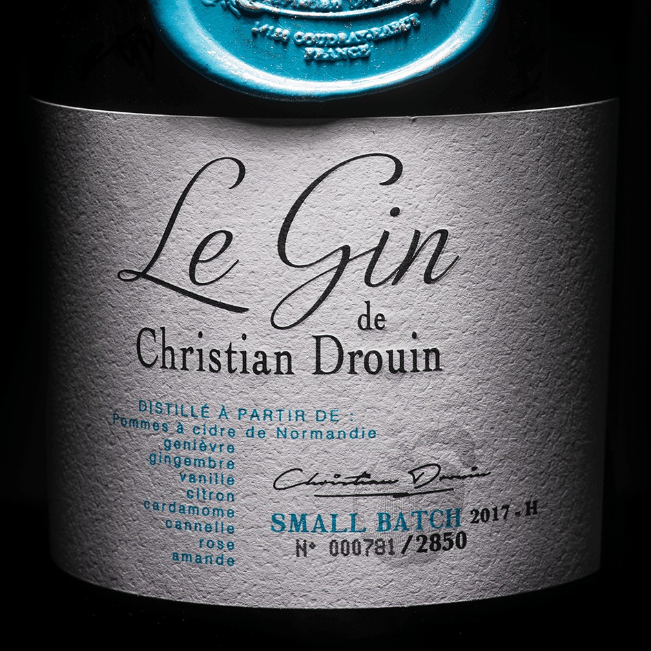 Bouteille de gin