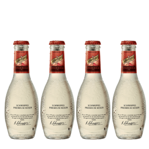 Schweppes Premium Original Ginger Beer & Chili bottles