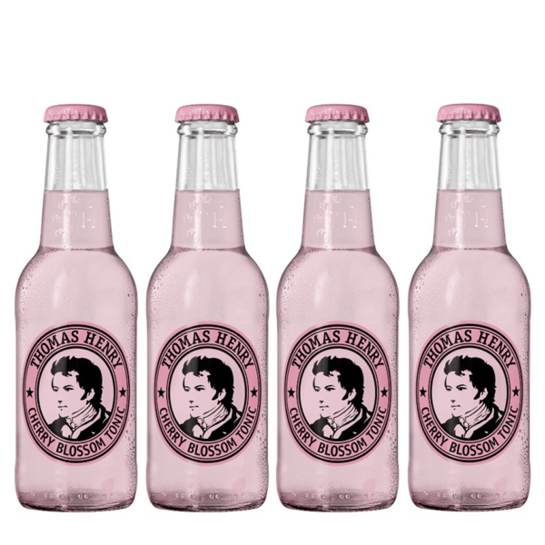 Thomas Henry Cherry Blossom Tonic bottles