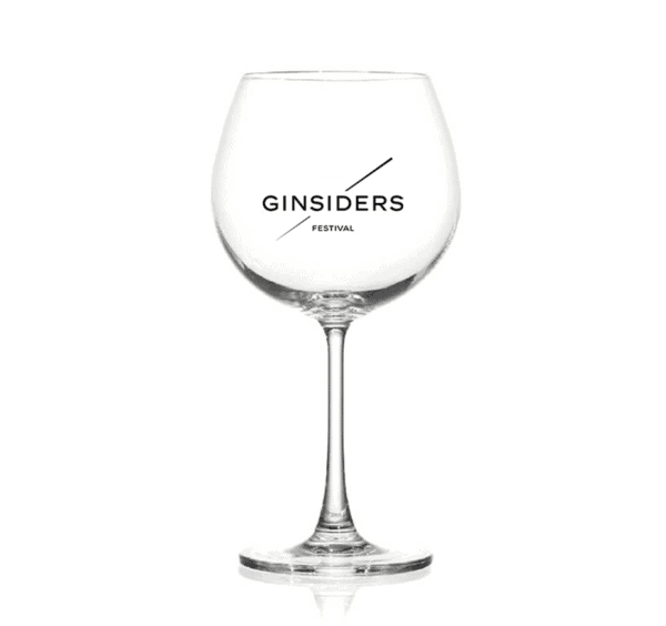 Verre ballon Ginsiders Festival Black