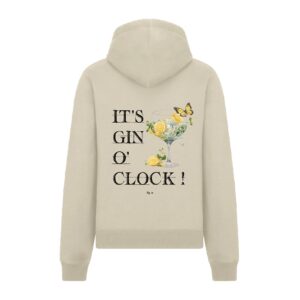 Sweat à capuche beige Ginsiders
