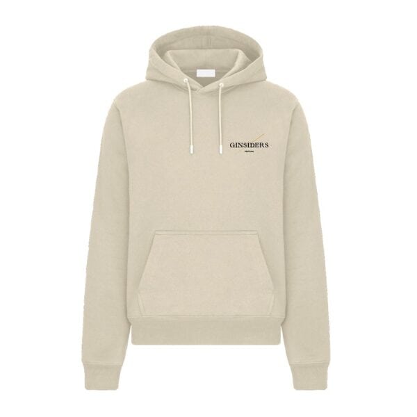 Sweat à capuche beige Logo Ginsiders
