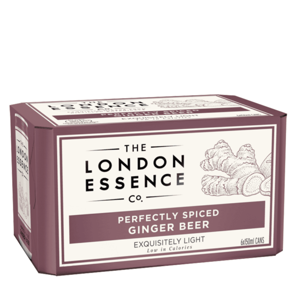 London Essence Ginger Beer Box Can - Perfectly Spiced Ginger Beer