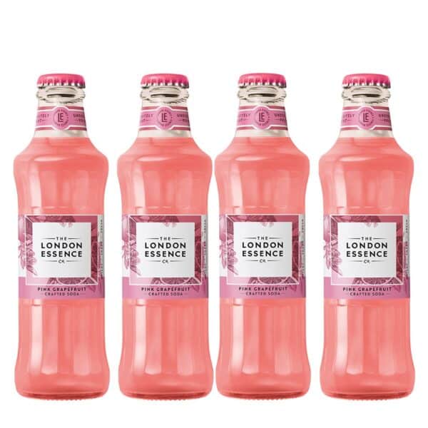 London Essence Soda Grapefruit Pink