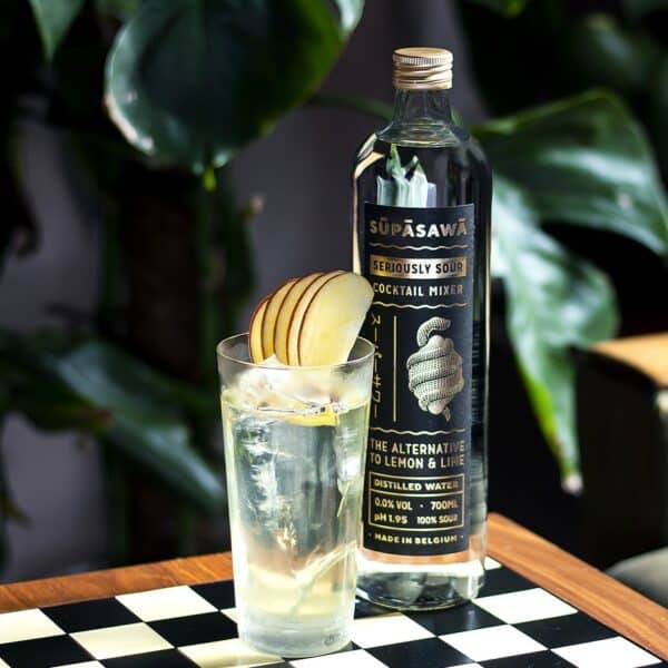 Supasawo Seriously Sour - Cocktail Mixer - Distillered Water - Made in Belgium