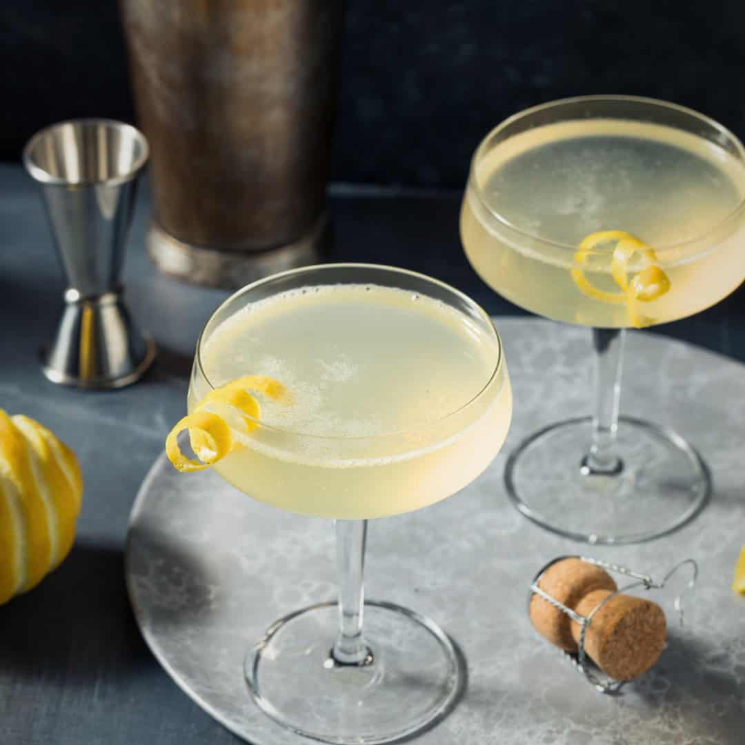 french 75 cocktail recette bombay sapphire
