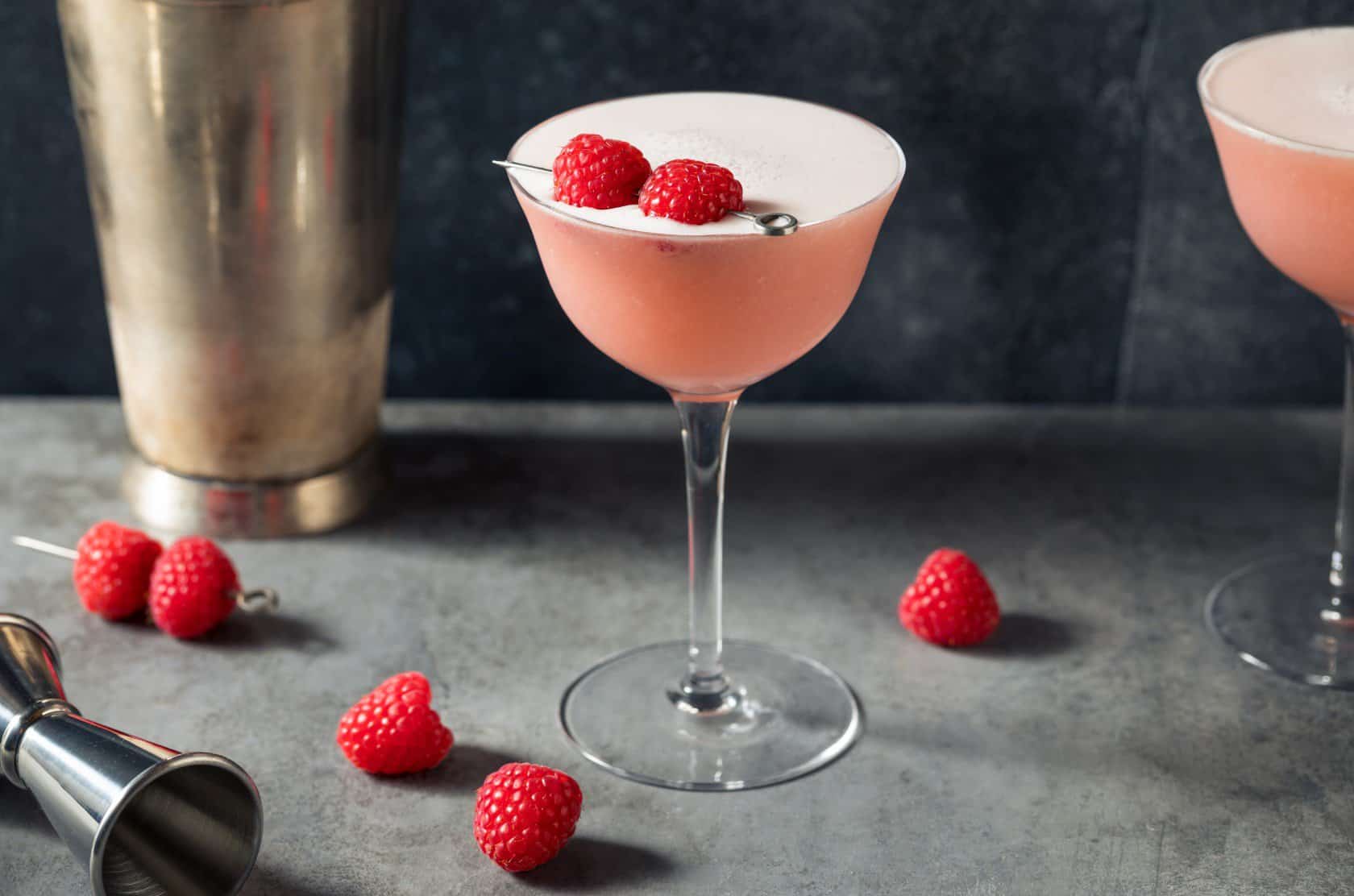 Recette cocktail Clover Club avec du Gin Bombay Sapphire