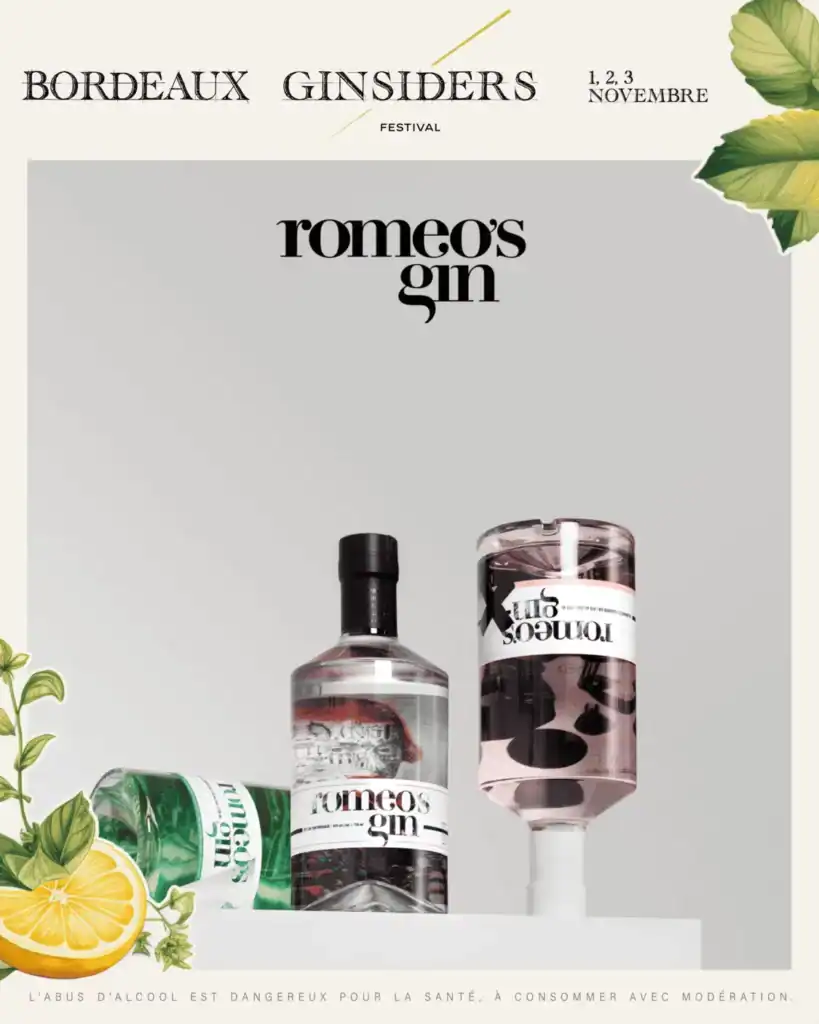 Romeo's Gin au Ginsiders Festival de Bordeaux 2024
