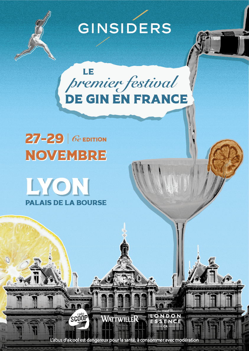 Ginsiders Festival 2026 - 27-29 novembre, Lyon, Palais de la Bourse