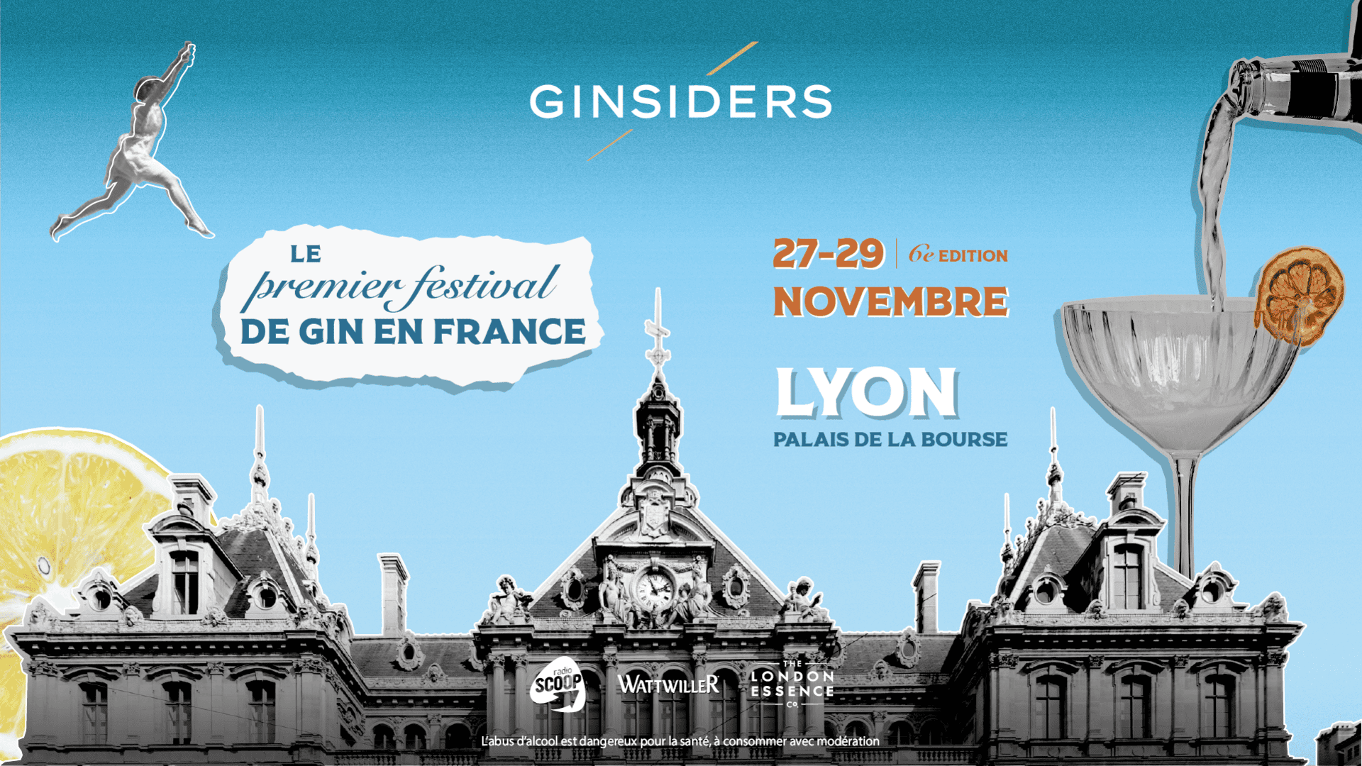Ginsiders Festival 2026 - 27-29 novembre, Lyon, Palais de la Bourse